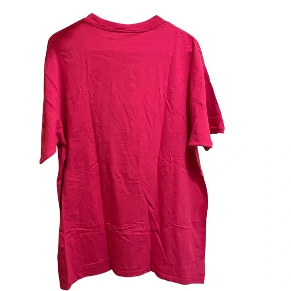 Vintage Minnesota Floral Heart T Shirt Pink Anvil XL 90s USA Made - Picture 3 of 7